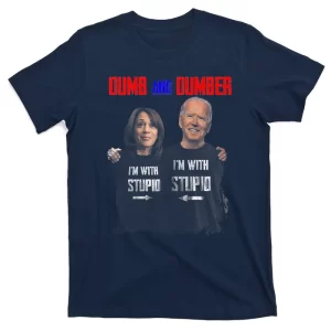 Dumb And Dumber Biden Unisex T-Shirt For Adult Kids