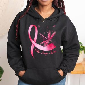 Faith Hope Love Pink Ribbon Breast Cancer Awareness Hoodie 1 2