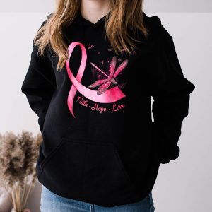 Faith Hope Love Pink Ribbon Breast Cancer Awareness Hoodie 3 2