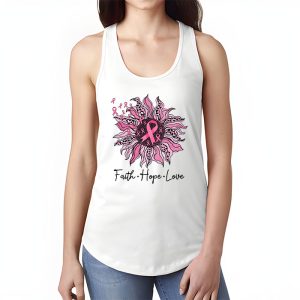 Faith Hope Love Pink Ribbon Breast Cancer Awareness Tank Top 1