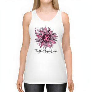 Faith Hope Love Pink Ribbon Breast Cancer Awareness Tank Top 2