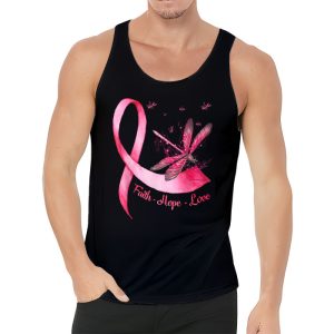 Faith Hope Love Pink Ribbon Breast Cancer Awareness Tank Top 3 2