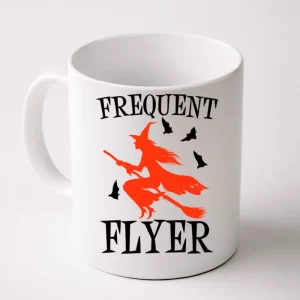 Frequent Flyer Witch Coffee Mug