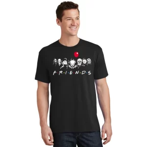 Friends Halloween Horror Unisex T-Shirt For Adult Kids 1 Friends Halloween Horror Unisex T Shirt For Adult Kids 1