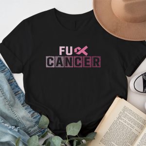 Fuck Cancer Tshirt For Breast Cancer Awareness T Shirt 1 3