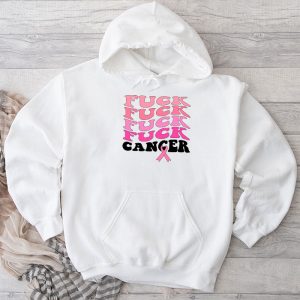 Breast Cancer Awareness Pink Fuck Cancer Meaningful Hoodie 3