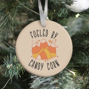 Fueled By Candy Corn Ornament