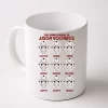 Funny Halloween The Many Moods Of Jason Voorhees Coffee Mug