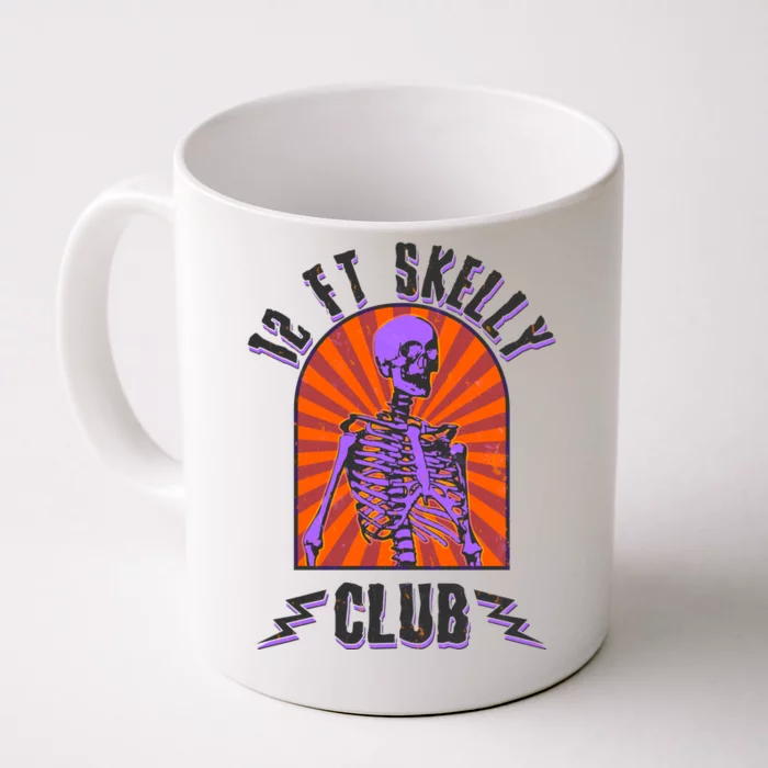 Funny Halloween Twelve Foot Skelly Club Coffee Mug
