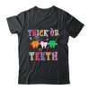Funny Trick Or Teeth Dental Halloween Dentist Unisex T-Shirt For Adult & Kids