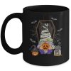 Gnome Mummy Halloween Costume Funny Pumpkin Ceramic Mug