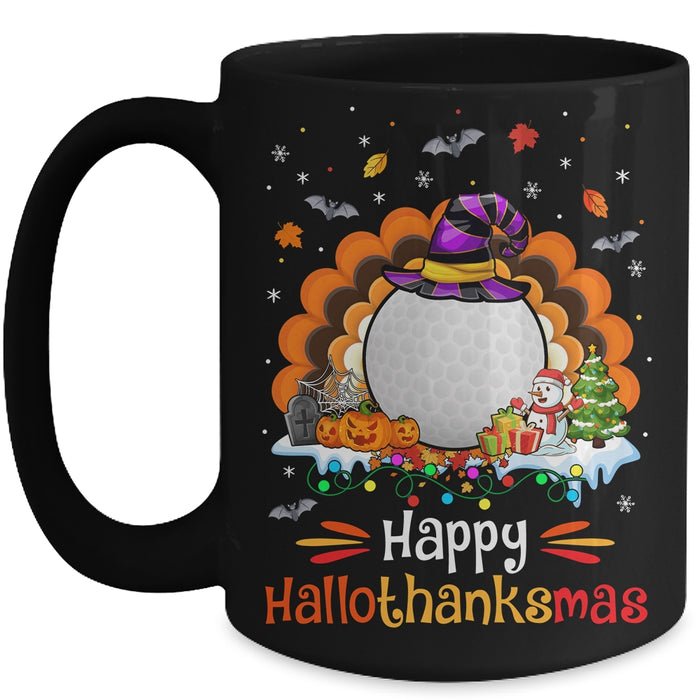 Golf-Halloween-Christmas-Thanksgiving-Hallothanksmas-Ceramic-Mug-2 Golf Halloween Christmas Thanksgiving Hallothanksmas Ceramic Mug 2