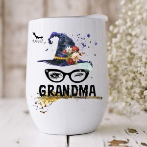 Grandma Witch Wine Tumbler