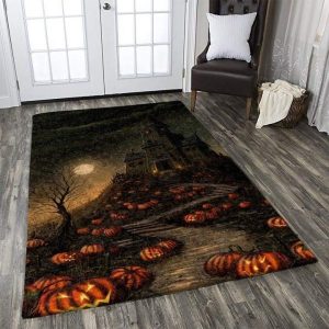 Halloween Area Rug Carpet Floor Decor