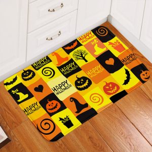 Halloween Board Game Doormat Welcome Mat