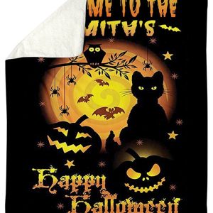 Halloween Customize Design Personalized Fleece Blanket 2