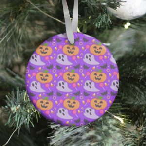 Halloween Fun Pattern Ornament