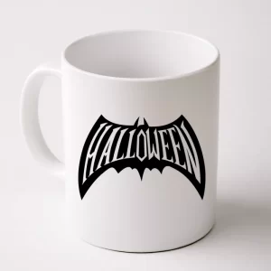 Halloween Man Bat Logo Coffee Mug