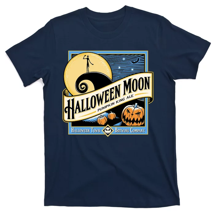 Halloween Moon Town Brewing Company Pumpkin King Ale Unisex T-Shirt For Adult Kids