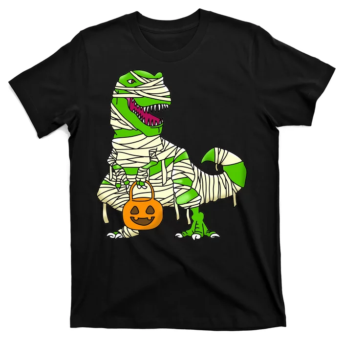 Halloween Pumpkin Dinosaur Unisex T-Shirt For Adult Kids