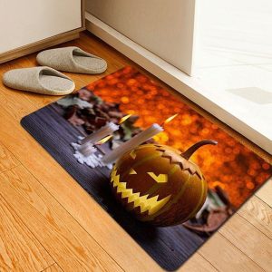 Halloween Pumpkin Doormat Welcome Mat