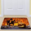 Halloween Pumpkin Doormat Welcome Mat