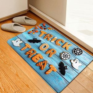 Halloween Pumpkin Doormat Welcome Mat
