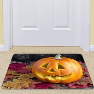Halloween Pumpkin Doormat Welcome Mat