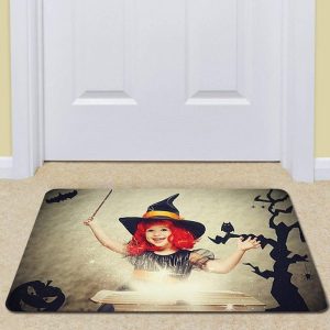 Halloween Pumpkin Doormat Welcome Mat