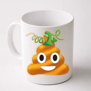 Halloween Pumpkin Poop Emoji Coffee Mug