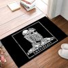 Halloween Rose Skull Personalized Doormat Welcome Mat