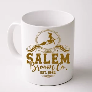 Halloween Salem Broom Co Est 1962 Coffee Mug