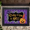 Halloween Spell Doormat Welcome Mat
