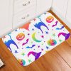 Halloween Theme Bright Doormat Welcome Mat