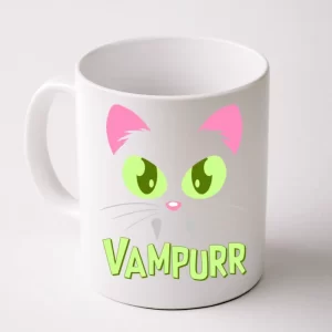 Halloween Vampurr Funny Cat Coffee Mug