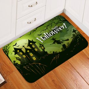 Halloween Witch Doormat Welcome Mat