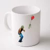 Halloween Zombie Balloon Funny Cut Off Arm Coffee Mug