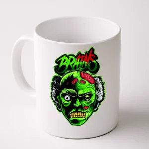 Halloween Zombie Brains Coffee Mug