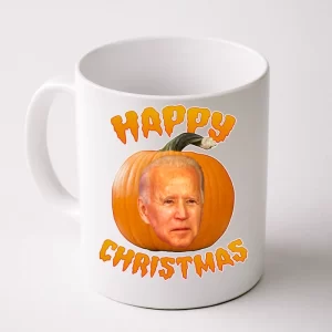 Happy Christmas Joe Biden Halloween Pro Trump Coffee Mug