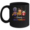 Happy Hallothanksmas Coffee Latte Halloween Thanksgiving Ceramic Mug