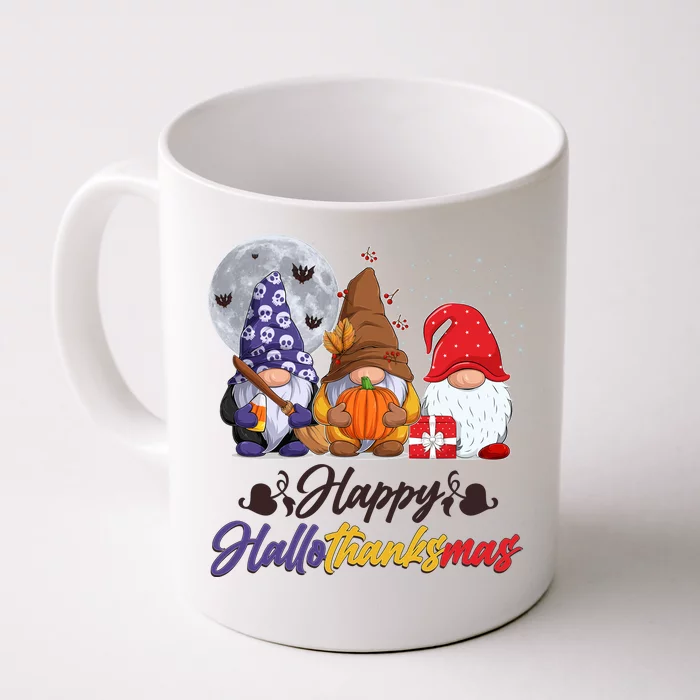 Happy Hallothanksmas Gnomes Coffee Mug