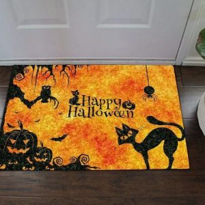 Happy Halloween Doormat Welcome Mat