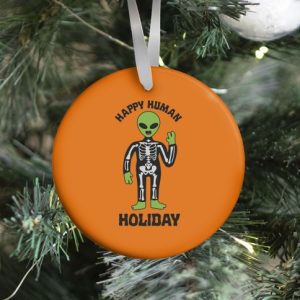 Happy Human Holiday Ornament