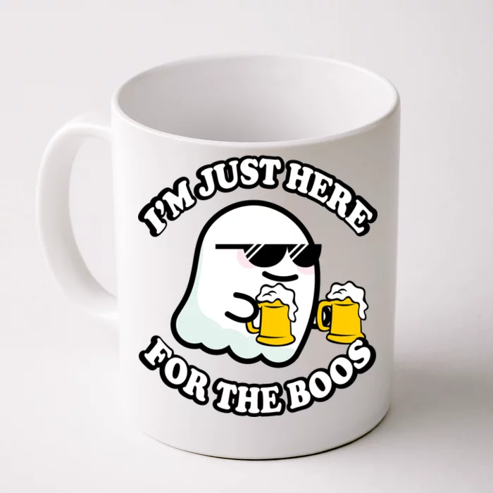 Here For The Boos Funny Halloween Party Coffee Mug