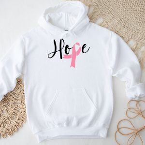 Hope Pink Ribbon Leopard Sunflower Breast Cancer Awareness Hoodie 3 1