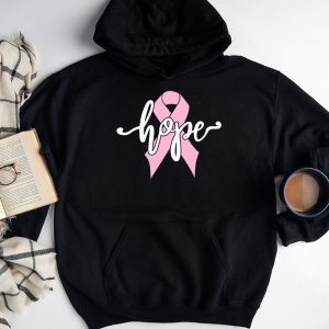 Hope Pink Ribbon Leopard Sunflower Breast Cancer Awareness Hoodie 3 2