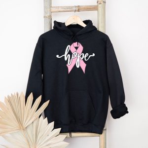 Hope Pink Ribbon Leopard Sunflower Breast Cancer Awareness Hoodie 4 2