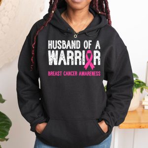 Husband Of A Warrior Breast Cancer Awareness Support Squad Hoodie 1 3