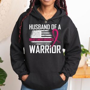 Husband Of A Warrior Breast Cancer Awareness Support Squad Hoodie 1 4