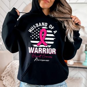 Husband Of A Warrior Breast Cancer Awareness Support Squad Hoodie 2 1